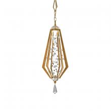 Schonbek Forever SJ6726-51PVGR - Eternity 27in LED 3000K/3500K/4000K 120V-277V Mini Pendant in Black with Clear Radiance Crystal an
