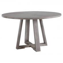 Uttermost 24952 - Uttermost Gidran Dining Table, Gray, 2 Cartons