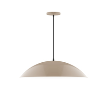 Montclair Light Works PEB439-18 - 24" Plateau Pendant, Clay