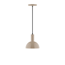Montclair Light Works PEBX456-18 - 8" Ray Pendant, Clay