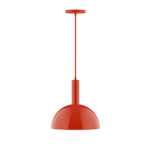 Montclair Light Works PEBX471-26 - 12" Ray Pendant, Vermillion
