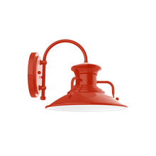 Montclair Light Works SCC142-26 - 12" Homestead shade, wall mount sconce, Vermillion