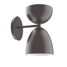 Montclair Light Works SCIX448-57 - 6" Nest Wall Sconce, Bronze Matte
