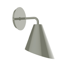 Montclair Light Works SCJ415-24 - Jasmine wall sconce, Moss Green