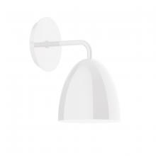Montclair Light Works SCJ417-44 - Jill wall sconce, White