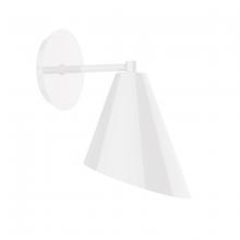 Montclair Light Works SCK415-44 - Jasmine wall sconce, White