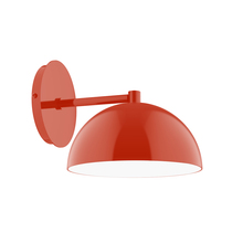Montclair Light Works SCK431-26 - 8" Arcade Wall Sconce, Vermillion