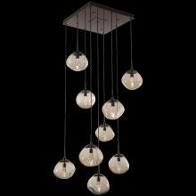 Hammerton CHB0068-09-NB-GC-C01-L3 - Nova Square 9pc Multi-Pendant