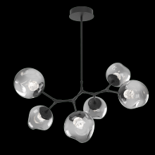 Hammerton PLB0086-BA-MB-FS-001-L1 - Luna 6pc Branch-Matte Black-Floret Inner
