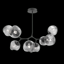 Hammerton PLB0086-BB-MB-GS-001-L1 - Luna 8pc Branch-Matte Black-Geo Inner