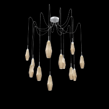 Hammerton SCB0049-12-CS-RB-C01-L1 - Aalto Round 12pc Swag Multi-Pendant