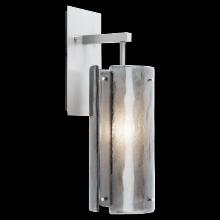 Hammerton IDB0044-14-BB-BG-E2 - Textured Glass Sconce - 14-Inch
