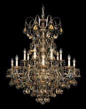 Schonbek 1870 3658-76H - New Orleans 14 Light 120V Chandelier in Heirloom Bronze with Heritage Handcut Crystal