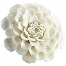 Cyan Designs 09106 - Flourishing Flowers Wall Decor Off White Glaze - Small