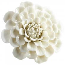 Cyan Designs 09107 - Flourishing Flowers Wall Decor Off White Glaze - Medium