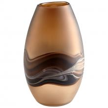 Cyan Designs 10480 - Nina Vase Amber Swirl - Medium