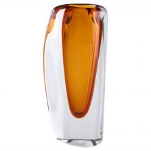 Cyan Designs 11848 - Rovno Vase Amber Clear - Large