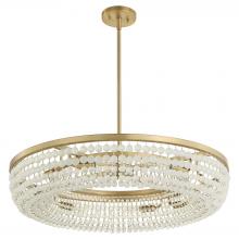 Cyan Designs 11944 - Ophelia 8 Light Pendant Aged Brass