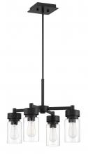 Craftmade 57124-MN - 4 Light Outdoor Chandelier