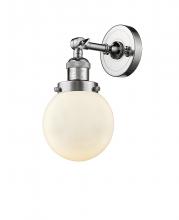 Innovations Lighting 203-PC-G201-6 - Beacon - 1 Light - 6 inch - Polished Chrome - Adjustable Sconce