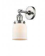 Innovations Lighting 203-PC-G51 - Bell - 1 Light - 5 inch - Polished Chrome - Adjustable Sconce