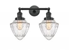 Innovations Lighting 208-BK-G664-7 - Bullet - 2 Light - 18 inch - Matte Black - Adjustable Bath Vanity Light
