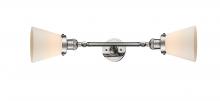 Innovations Lighting 208L-PN-G61 - Cone - 2 Light - 6 inch - Polished Nickel - Adjustable Bath Vanity Light