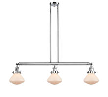 Innovations Lighting 213-PC-G321 - Olean - 3 Light - 39 inch - Polished Chrome - Stem Hung - Adjustable Island Light