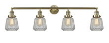 Innovations Lighting 215-AB-G142 - Chatham - 4 Light - 42 inch - Antique Brass - Adjustable Bath Vanity Light