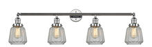Innovations Lighting 215-PC-G142 - Chatham - 4 Light - 42 inch - Polished Chrome - Adjustable Bath Vanity Light