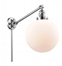 Innovations Lighting 237-PC-G201-10 - Beacon - 1 Light - 10 inch - Polished Chrome -Adjustable Swing Arm