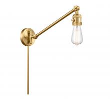 Innovations Lighting 237-SG - Bare Bulb - 1 Light - 5 inch - Satin Gold -Adjustable Swing Arm