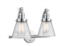 Innovations Lighting 515-2W-PC-G64 - Cone - 2 Light - 18 inch - Polished Chrome - Adjustable Bath Vanity Light
