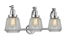 Innovations Lighting 515-3W-PC-G142 - Chatham - 3 Light - 28 inch - Polished Chrome - Adjustable Bath Vanity Light