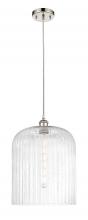 Innovations Lighting 516-1P-PN-G559-12CL - Bridal Veil - 1 Light - 5 inch - Polished Nickel - Cord hung - Mini Pendant