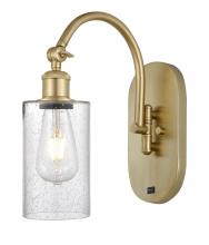 Innovations Lighting 518-1W-SG-G804 - Clymer - 1 Light - 4 inch - Satin Gold - Adjustable Swing Arm