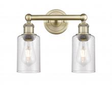 Innovations Lighting 616-2W-AB-G804 - Clymer - 2 Light - 13 inch - Antique Brass - Bath Vanity Light