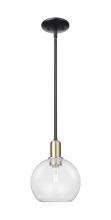Innovations Lighting 716-1S-BAB-G122-8 - Athens - 1 Light - 8 inch - Black Antique Brass - Stem hung - Mini Pendant