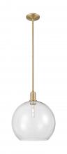 Innovations Lighting 716-1S-BB-G122-14 - Athens - 1 Light - 14 inch - Brushed Brass - Stem hung - Mini Pendant