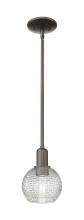 Innovations Lighting 716-1S-OB-G122C-6CL - Athens - 1 Light - 6 inch - Oil Rubbed Bronze - Stem hung - Mini Pendant