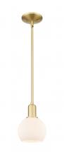 Innovations Lighting 716-1S-SG-G121-6 - Athens - 1 Light - 6 inch - Satin Gold - Stem hung - Mini Pendant