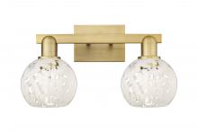 Innovations Lighting 716-2W-BB-G121-6 - Athens - 2 Light - 17 inch - Brushed Brass - Bath Vanity Light