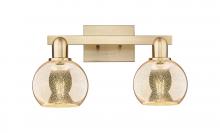 Innovations Lighting 716-2W-CB-G128-6 - Athens - 2 Light - 17 inch - Champagne Bronze - Bath Vanity Light