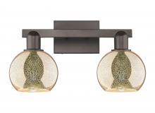 Innovations Lighting 716-2W-OB-G128-6 - Athens - 2 Light - 17 inch - Oil Rubbed Bronze - Bath Vanity Light