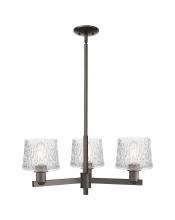 Innovations Lighting 716-3CR-OB-G402 - Niagara - 3 Light - 28 inch - Oil Rubbed Bronze - Stem hung - Flush Mount