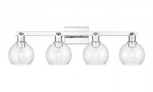 Innovations Lighting 716-4W-PC-G124-6 - Athens - 4 Light - 33 inch - Polished Chrome - Bath Vanity Light