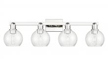 Innovations Lighting 716-4W-PN-G124-6 - Athens - 4 Light - 33 inch - Polished Nickel - Bath Vanity Light