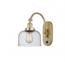 Innovations Lighting 918-1W-SG-G74 - Bell - 1 Light - 8 inch - Satin Gold - Adjustable Swing Arm