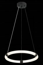 Matteo Lighting C34816MB - Inkara Matte Black Pendant