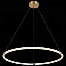 Matteo Lighting C34840AG - Inkara Aged Gold Brass Pendant